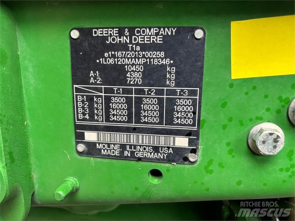John Deere 6120M Трактора