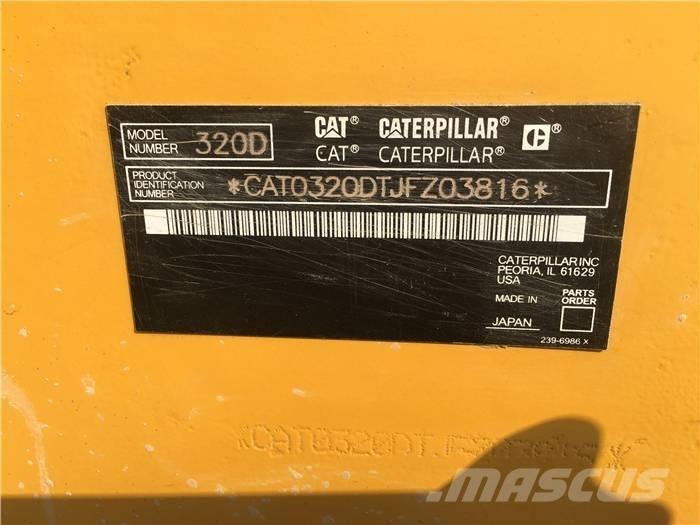 CAT 320 D Гусеничные экскаваторы