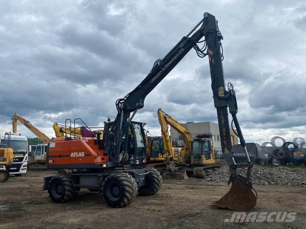 Atlas 150 W Колёсные экскаваторы