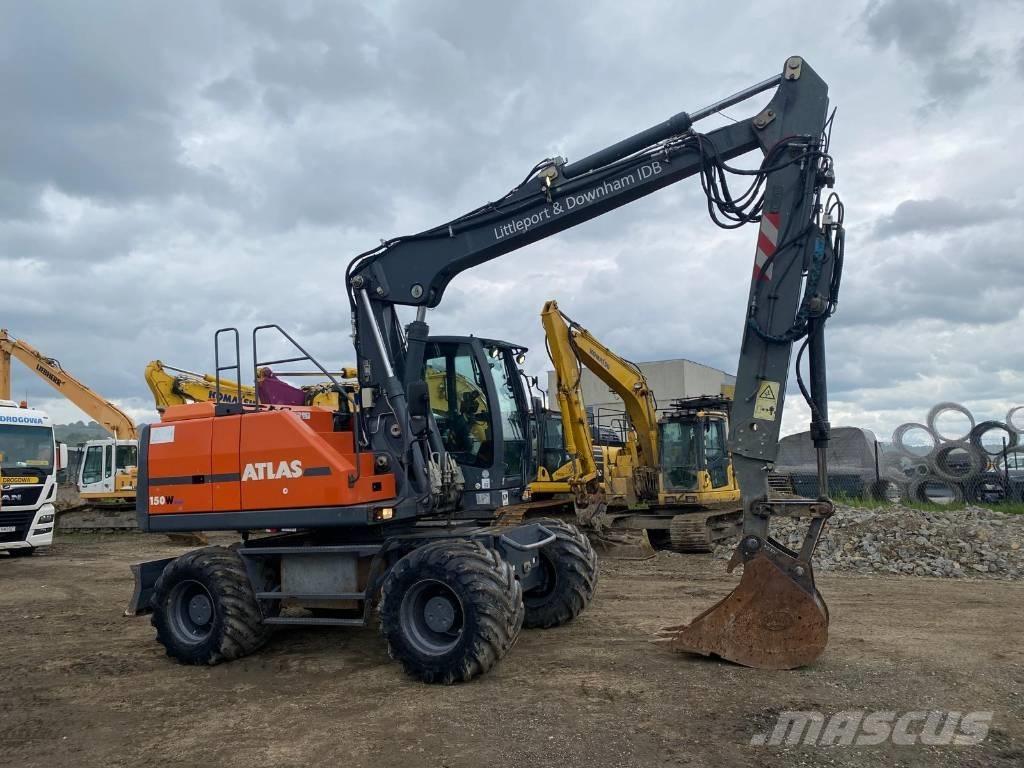Atlas 150 W Колёсные экскаваторы