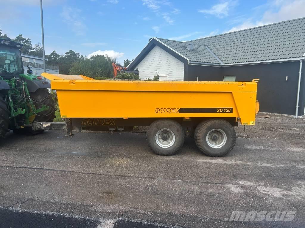 Randex XD 120 Тракторные самосвальные прицепы