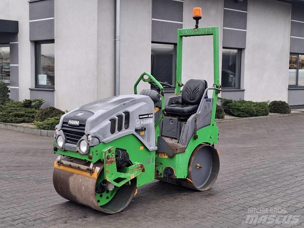 Hamm HD 8 VV Катки тротуарные