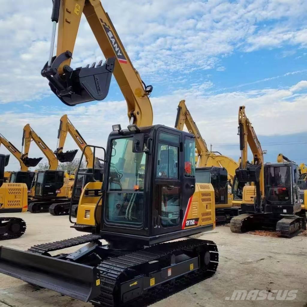 Sany SY75C Малые экскаваторы 7т-12т