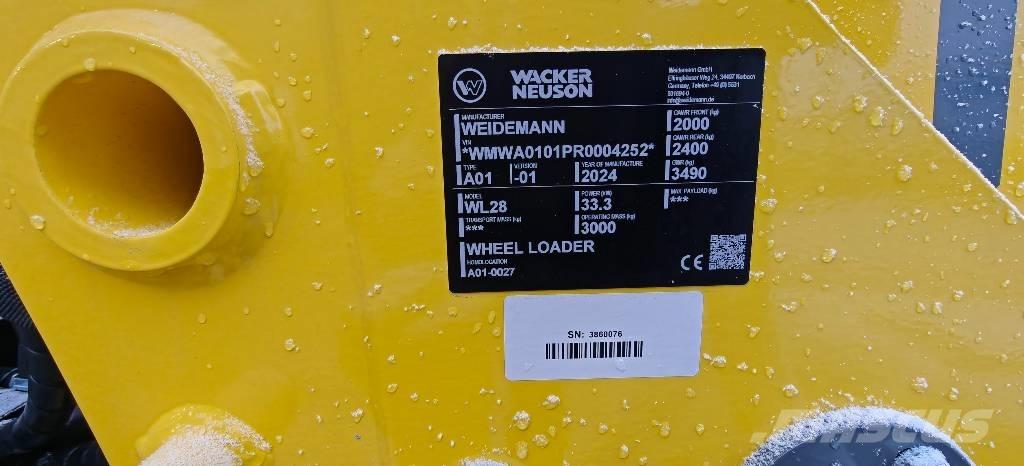 Wacker Neuson WL 28 Фронтальные погрузчики