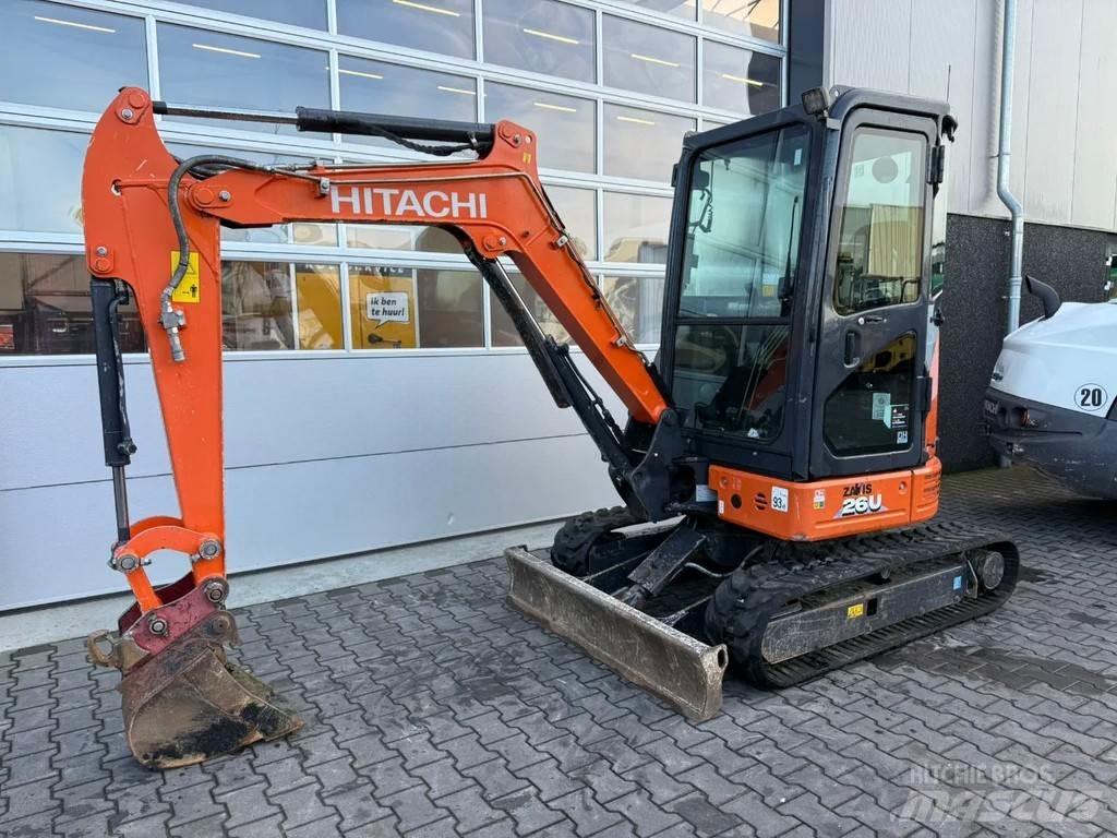 Hitachi ZX26U-6 CR Мини-экскаваторы