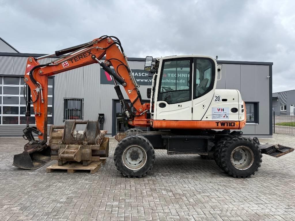 Terex TW 110 Колёсные экскаваторы