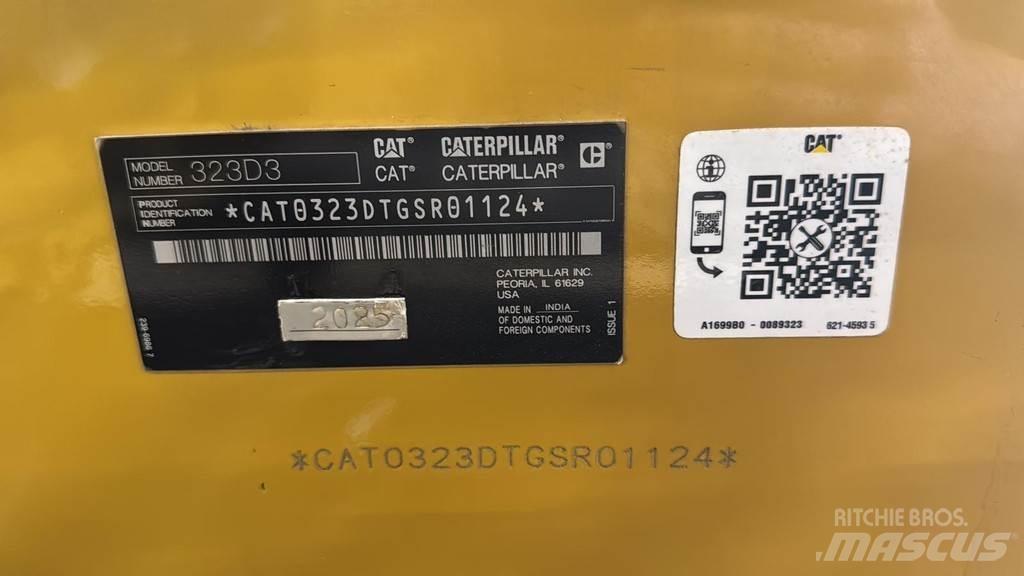 CAT 323D3 Специальные экскаваторы