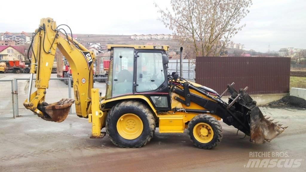 CAT 428D Экскаваторы-погрузчики