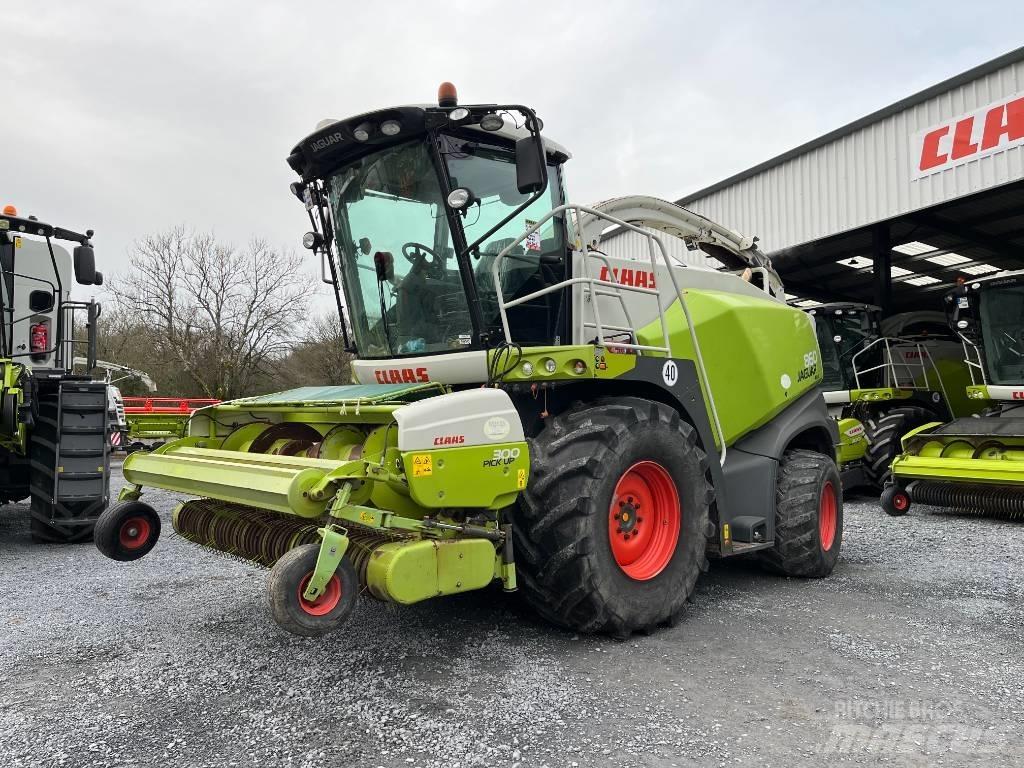 CLAAS Jaguar 860 Самоходные кормоуборочные комбайны