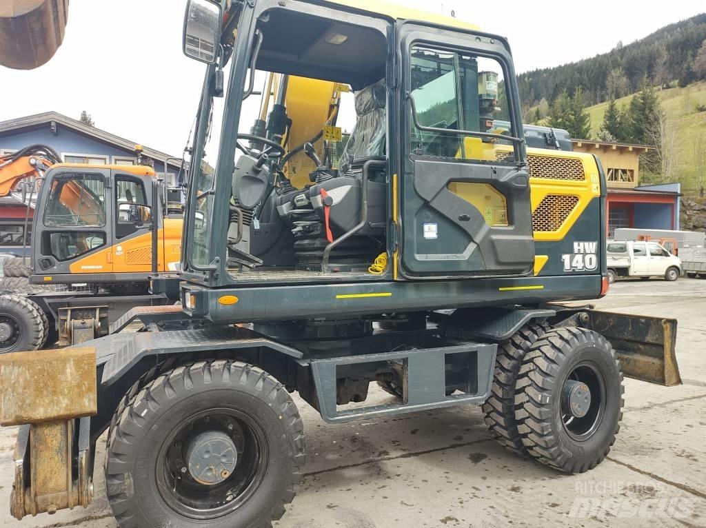 Hyundai HW140 Колёсные экскаваторы