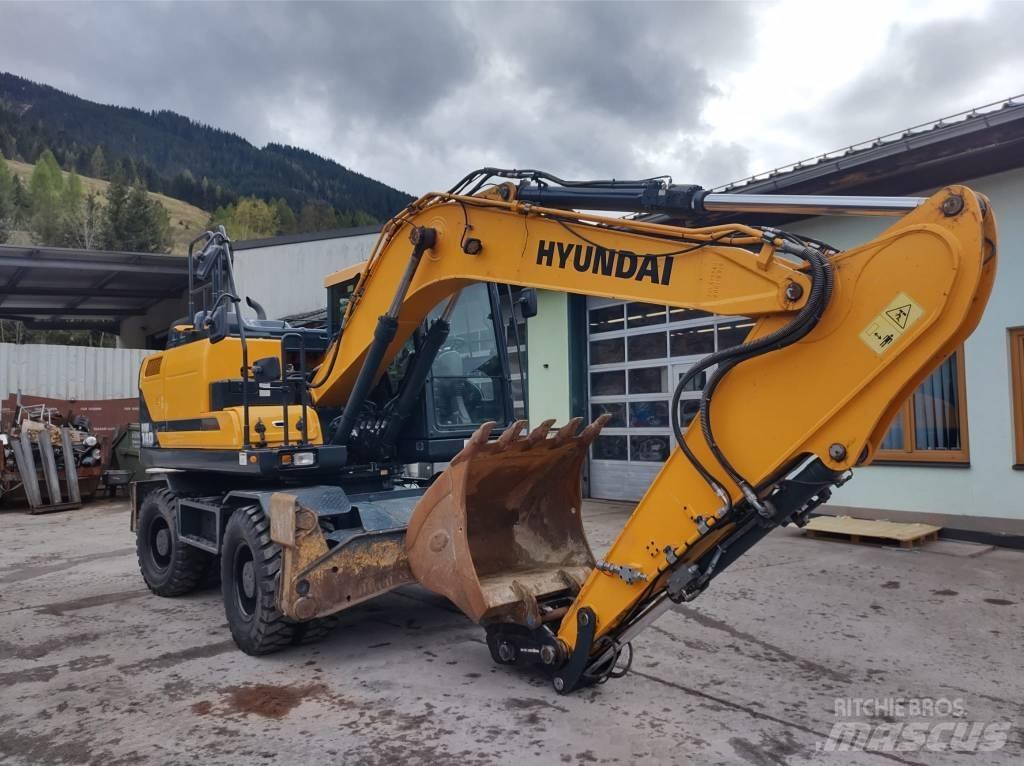 Hyundai HW140 Колёсные экскаваторы