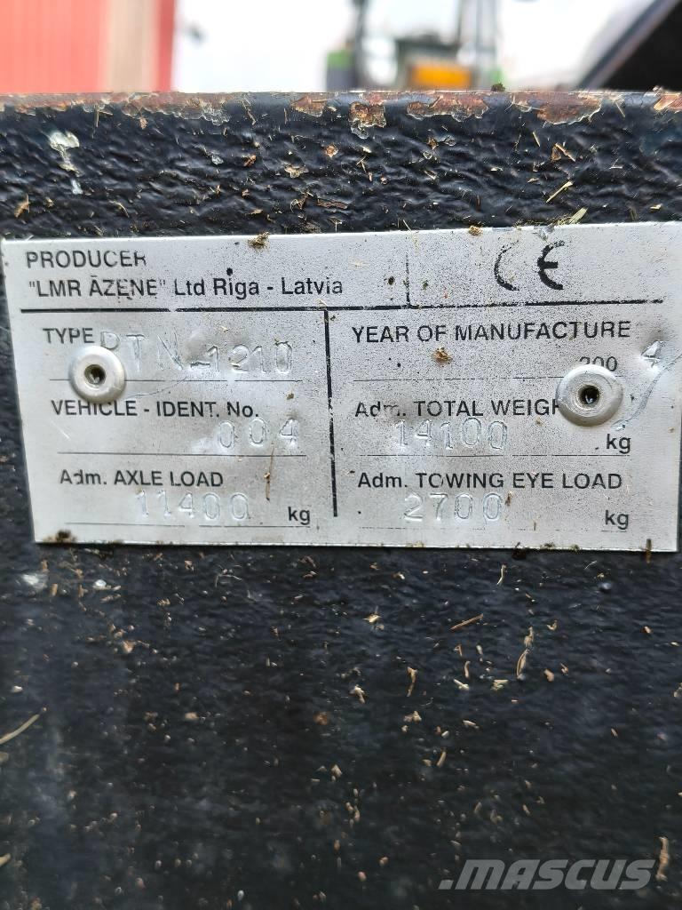 Tempo PTN-1210 Разбрасыватели органических удобрений