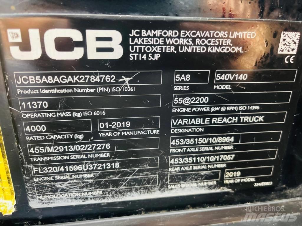 JCB 540-140 Телескопические погрузчики