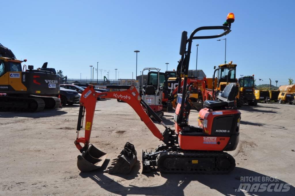 Kubota K 008-5 Мини-экскаваторы