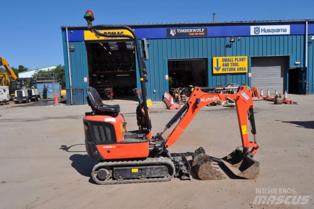 Kubota K 008-5 Мини-экскаваторы