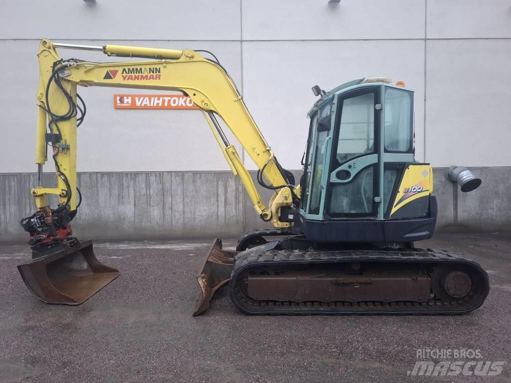 Yanmar SV 100 Малые экскаваторы 7т-12т