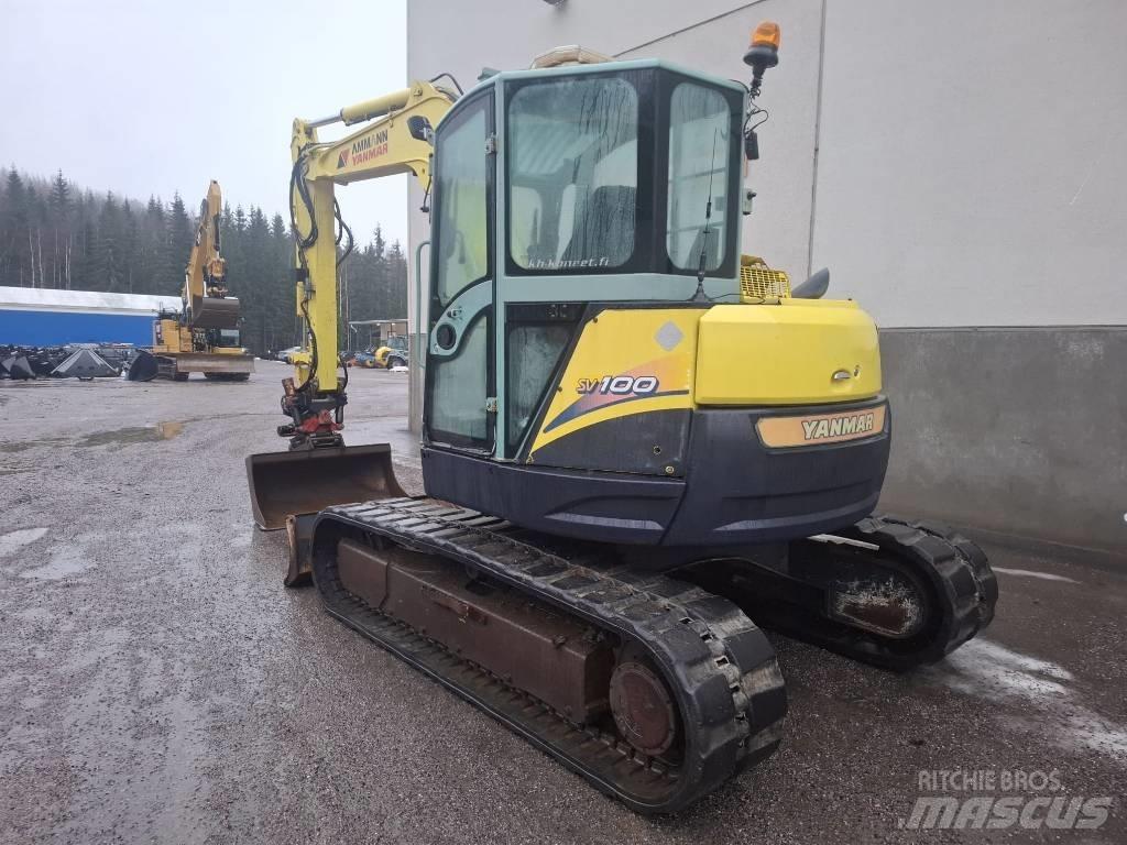 Yanmar SV 100 Малые экскаваторы 7т-12т