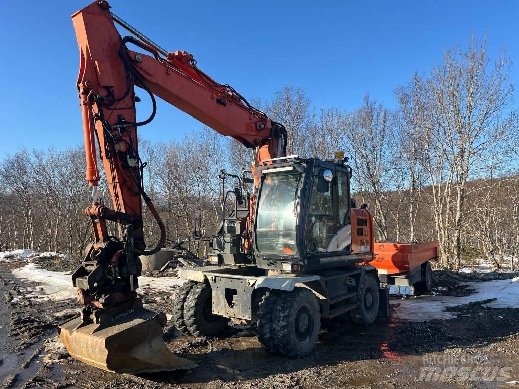 Hitachi ZX145WT-6 Колёсные экскаваторы
