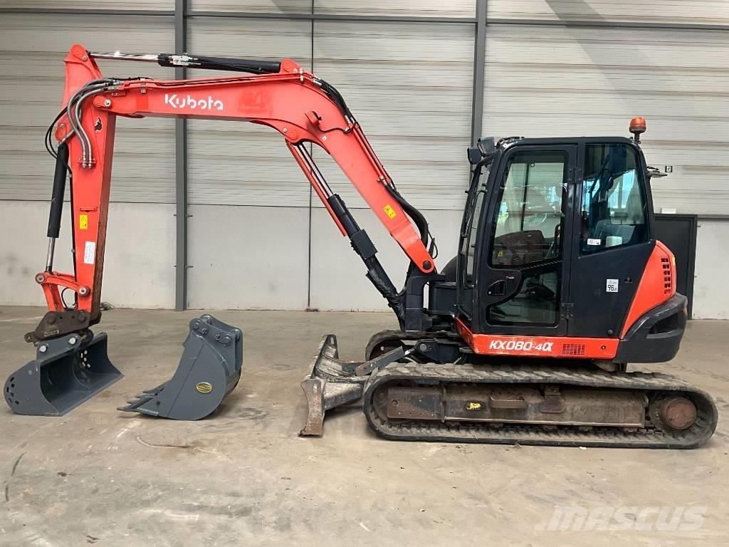 Kubota KX 080-4 A Малые экскаваторы 7т-12т