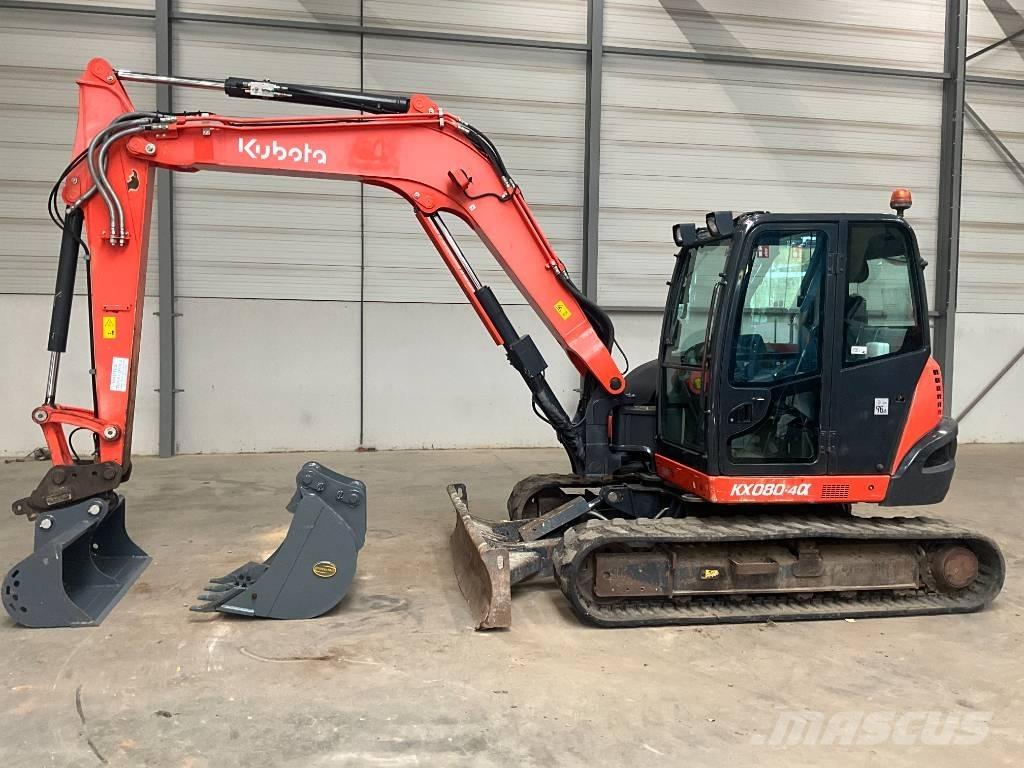 Kubota KX 080-4 A Малые экскаваторы 7т-12т