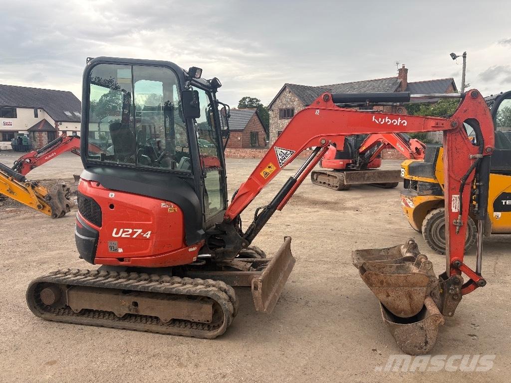 Kubota U 27-4 Мини-экскаваторы