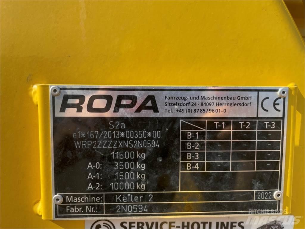 Ropa KEILER 2 Картофелеуборочные комбайны