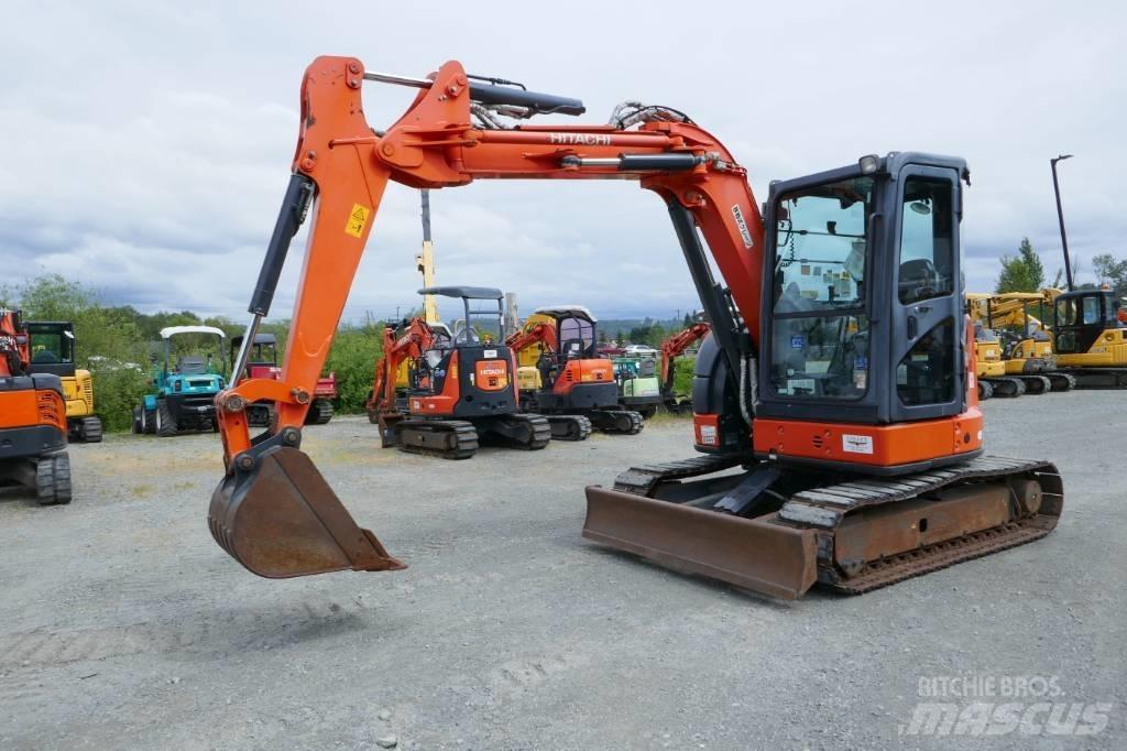 Hitachi ZX55UR-5B Мини-экскаваторы