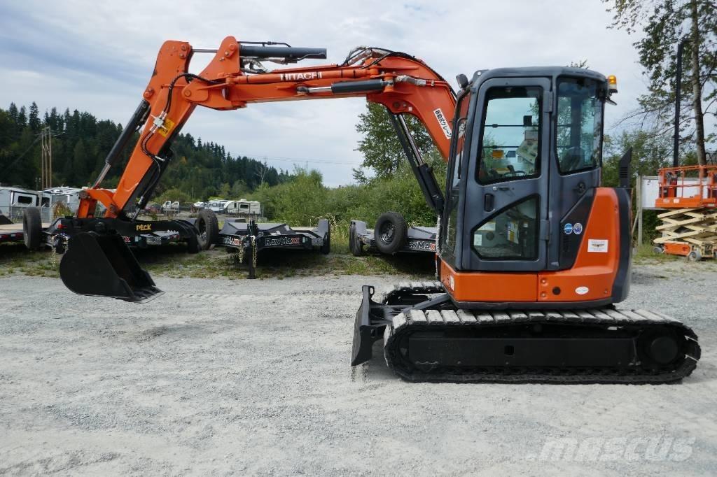 Hitachi ZX55UR-5B Мини-экскаваторы
