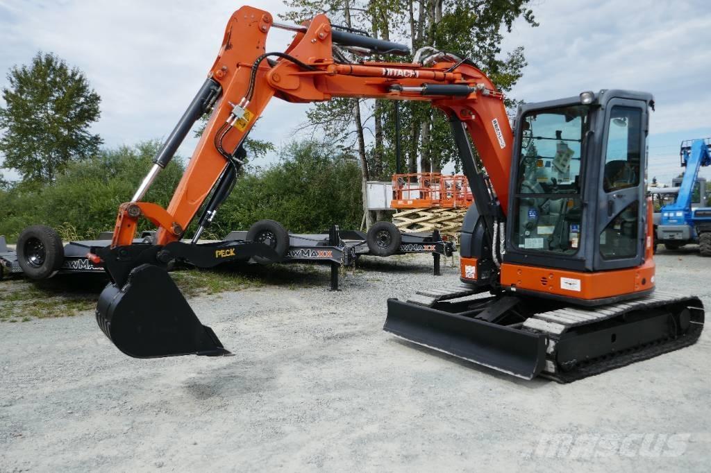 Hitachi ZX55UR-5B Мини-экскаваторы