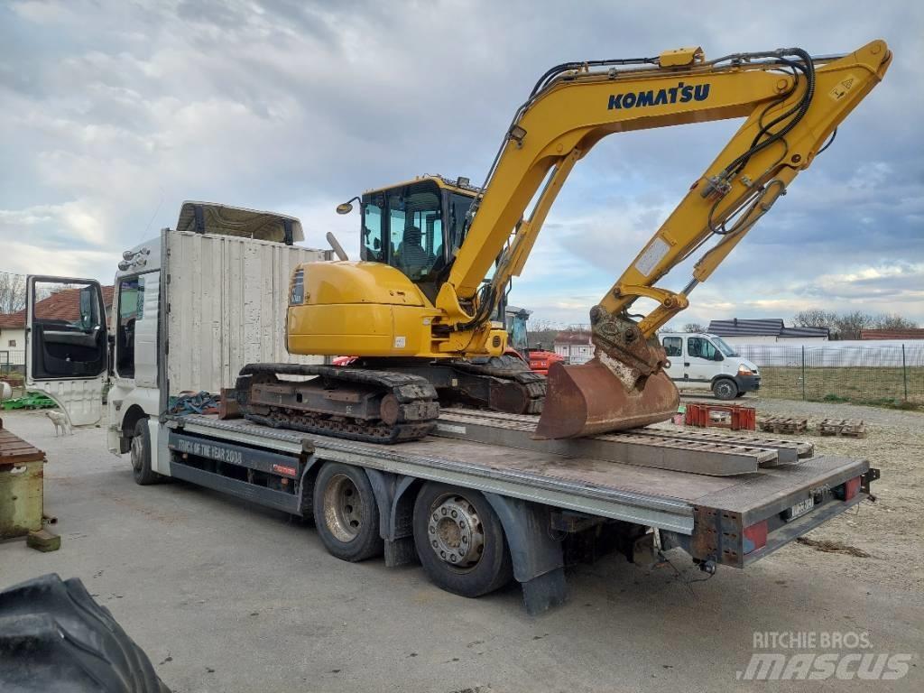 Komatsu PC 80 MR Малые экскаваторы 7т-12т