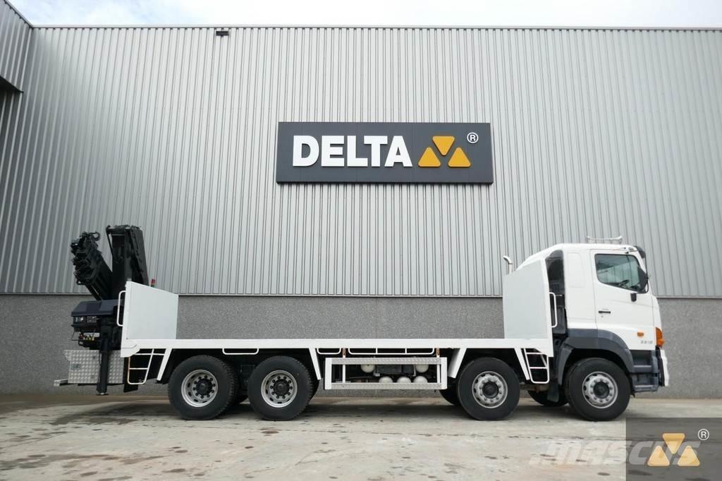 Hino 700FY crane Автокраны