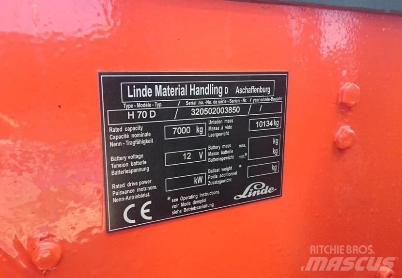 Linde H 70 D Дизельные погрузчики