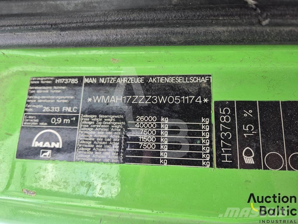 MAN TGA26.310 Мусоровозы