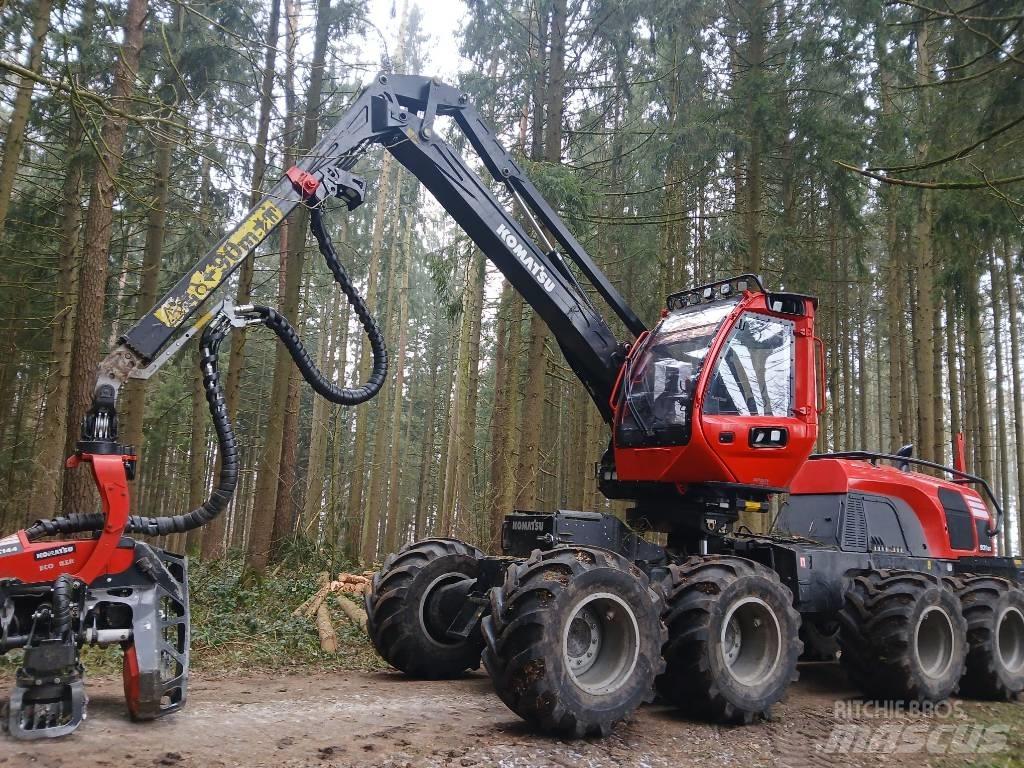 Komatsu 931 XC Харвестеры