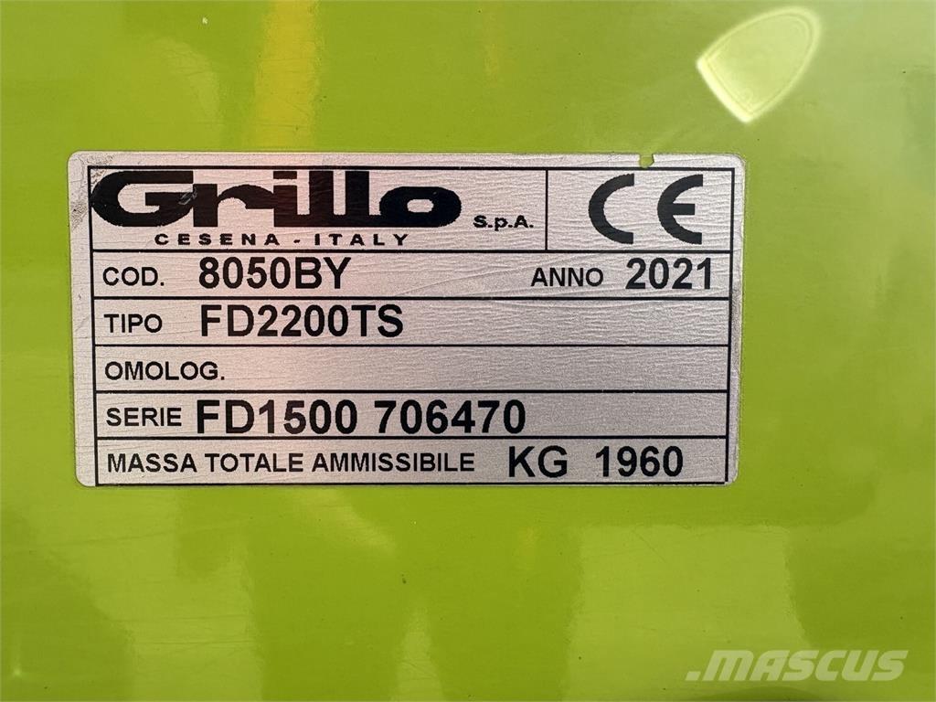 Grillo FD2200TS Самоходные газонокосилки