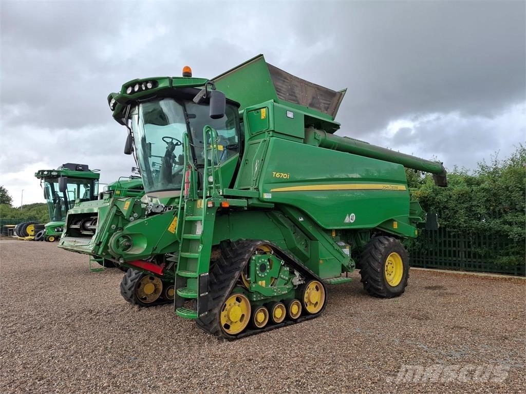 John Deere T670i Зерноуборочные комбайны