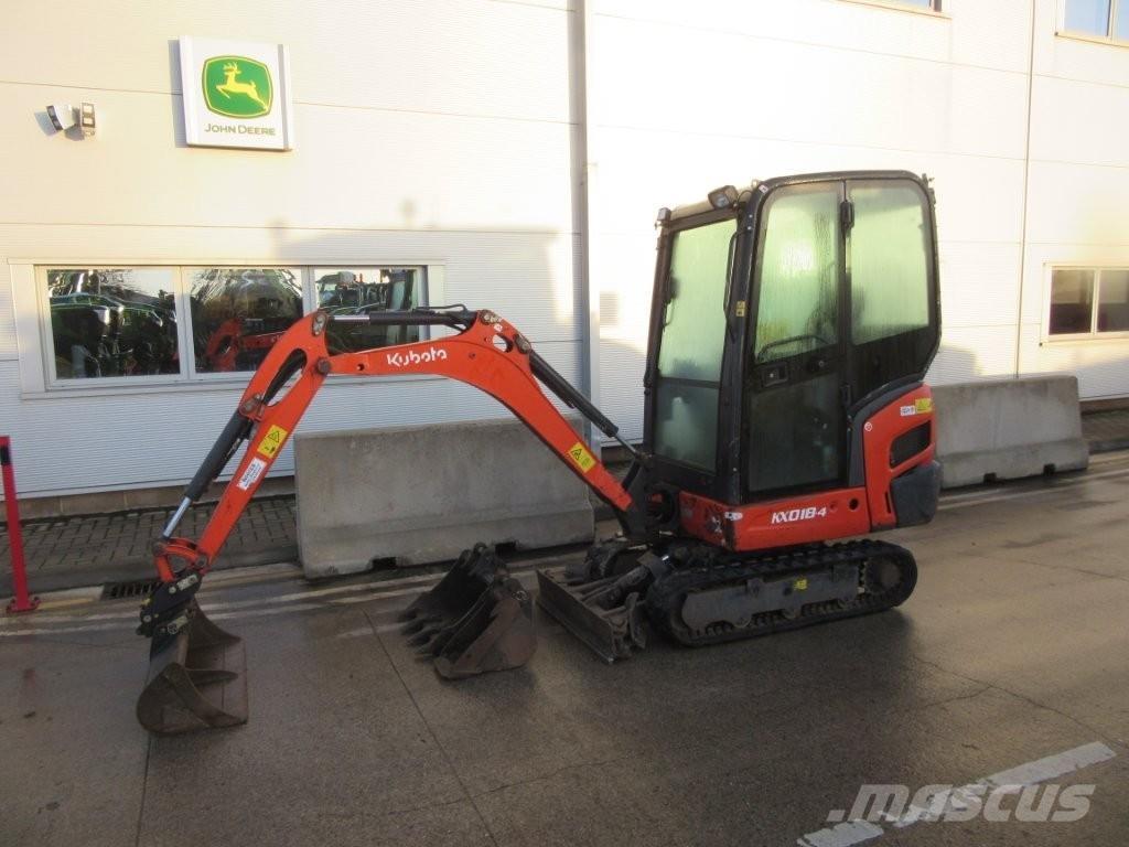 Kubota KX018-4 Гусеничные экскаваторы