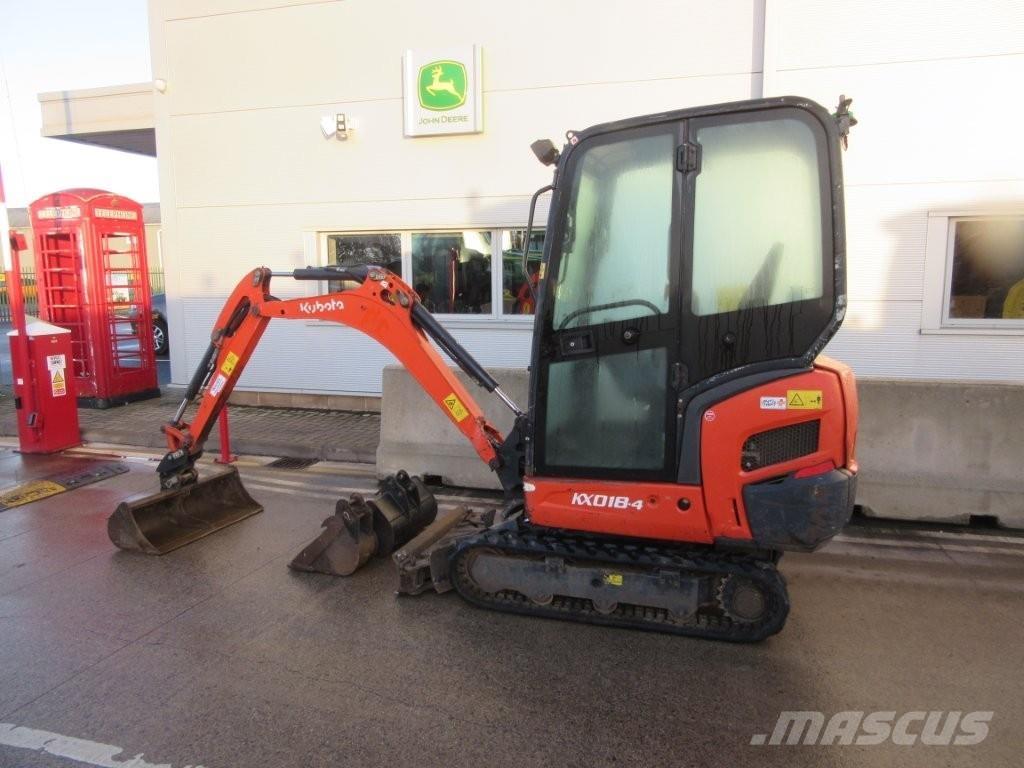 Kubota KX018-4 Гусеничные экскаваторы