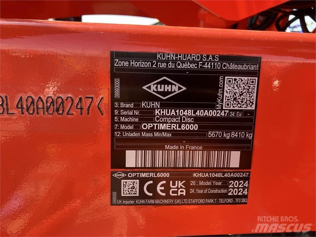 Kuhn L6000 Культиваторы сплошные