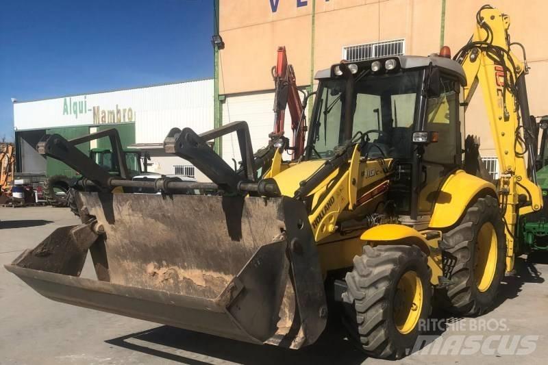 New Holland B 110 C Экскаваторы-погрузчики