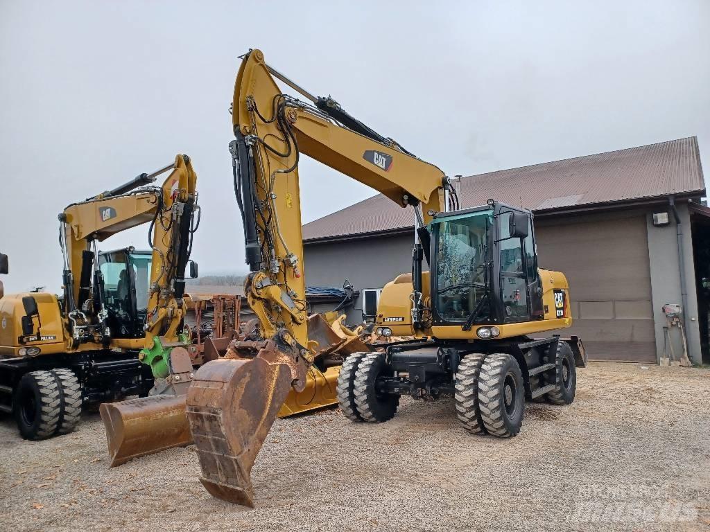 CAT 313 D Колёсные экскаваторы