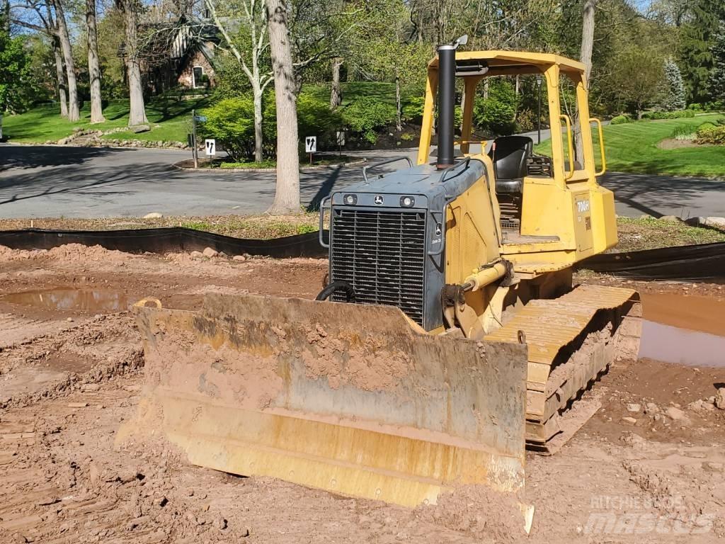John Deere 700HLT Гусеничные бульдозеры