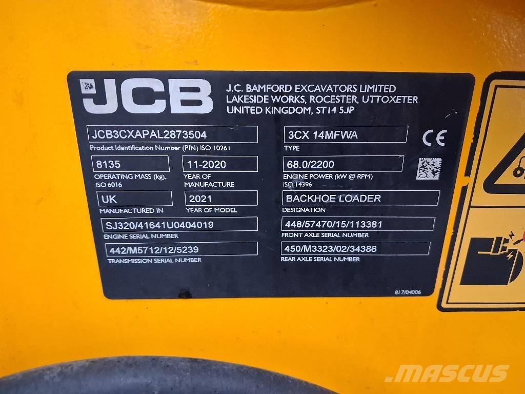 JCB 3 CX ECO Экскаваторы-погрузчики