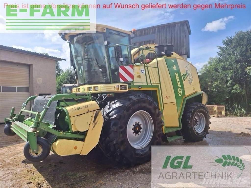 Krone big x 650 Самоходные кормоуборочные комбайны