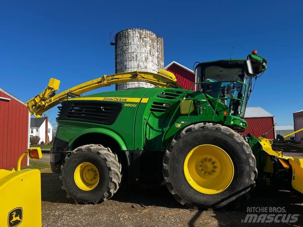 John Deere 9800i Самоходные кормоуборочные комбайны