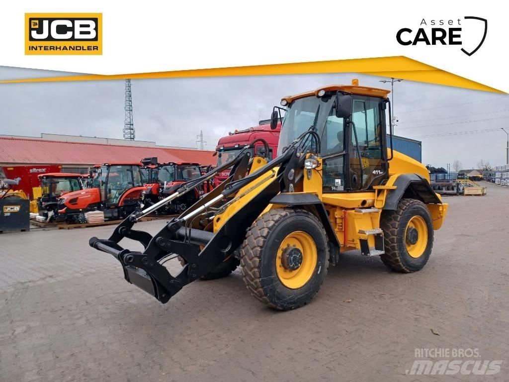 JCB 411 Фронтальные погрузчики