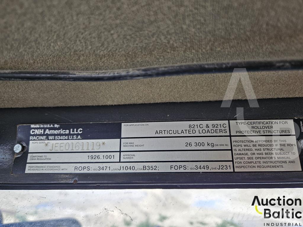 CASE 921C/2 Фронтальные погрузчики