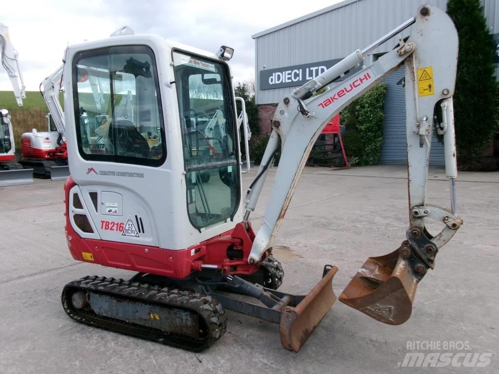 Takeuchi TB 216 Мини-экскаваторы