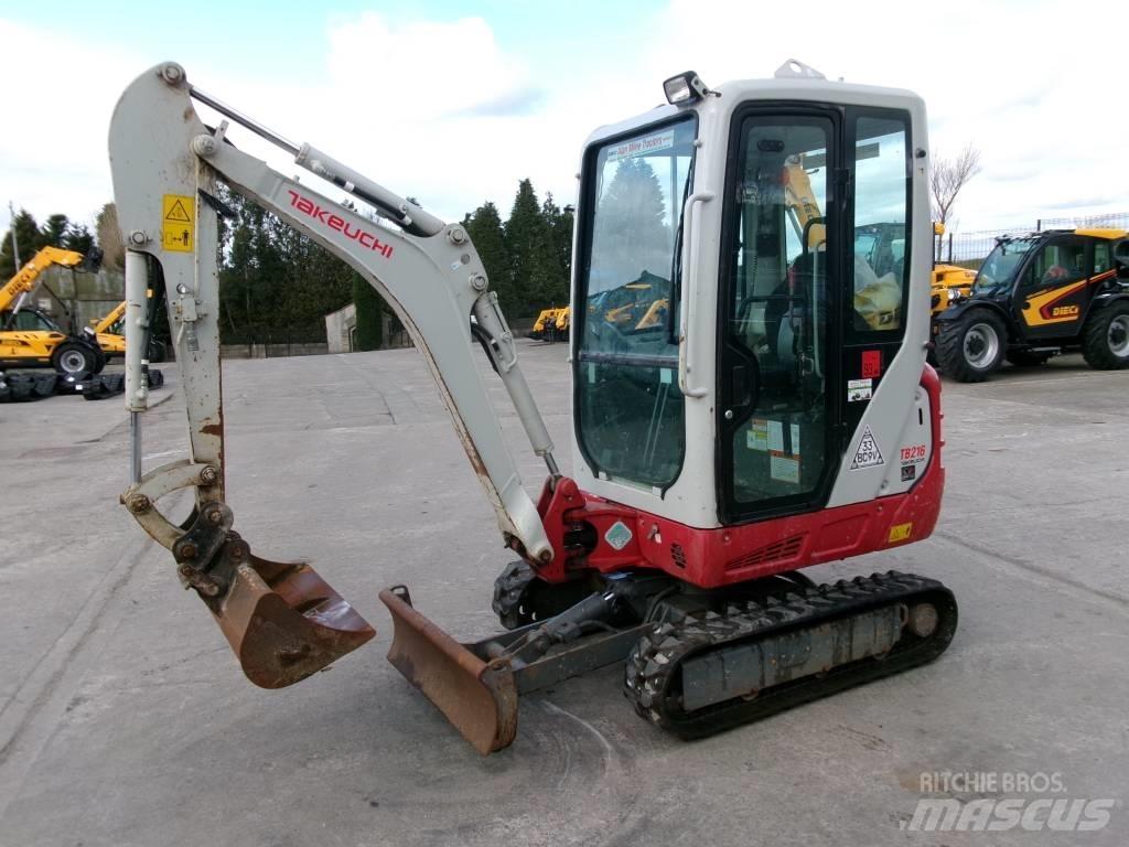 Takeuchi TB 216 Мини-экскаваторы