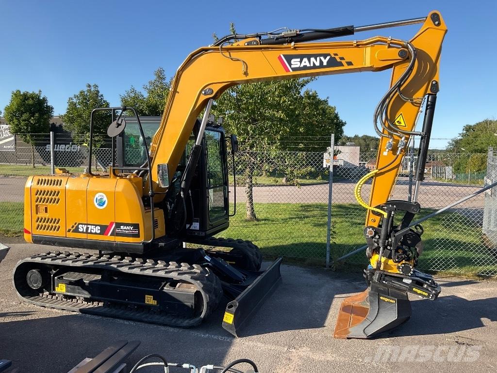Sany SY 75 C pro Малые экскаваторы 7т-12т